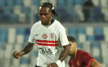 شيكوبانزا يصل إلى القاهرة في 15 يوليو للالتحاق بمعسكر الزمالك