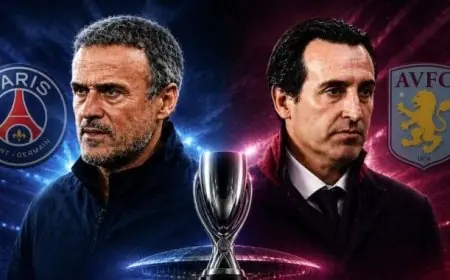 تاريخ لقاءات باريس سان جيرمان وأستون فيلا قبل مباراة كأس السوبر الأوروبي