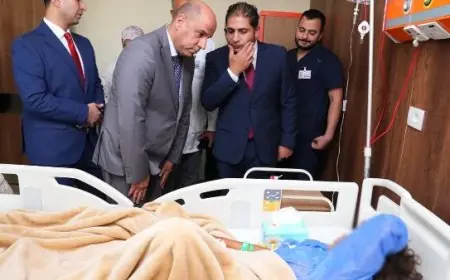 تحرك عاجل من وزير العمل لتفقد مصابي حادث الإسماعيلية وتوجيه بصرف التعويضات بسرعة