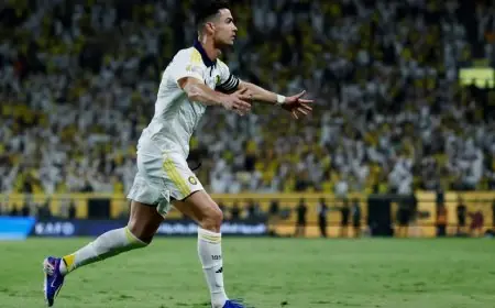 كريستيانو رونالدو يغيب عن مباراة انطلاقة النصر في الموسم الجديد