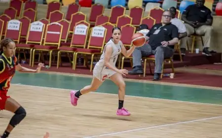منتخب ناشئات السلة يتألق بفوز مثير على أوغندا ويبلغ نصف نهائي الأفروباسكت