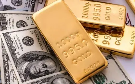 خسائر الذهب عالميًا ارتفاع الأوقية يفوق 1%