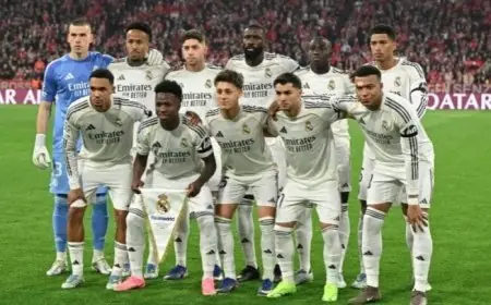 ريال مدريد يعلن تشكيلته لمباراة شالكه الودية استعدادًا للموسم الجديد.. موقف مبابي