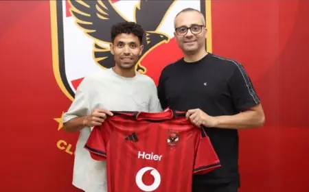 الأهلي يعزز صفوفه بتوقيع عقد مع توفيق محمد لمدة خمس سنوات