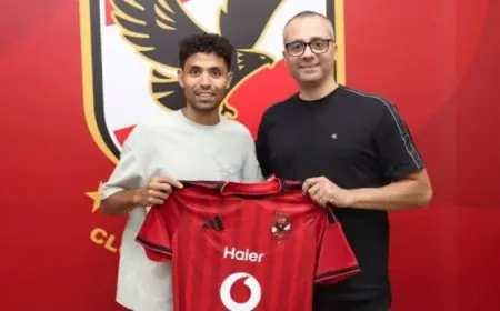الأهلي يتعاقد مع توفيق محمد بدلاً من بلعمري لمدة 5 مواسم