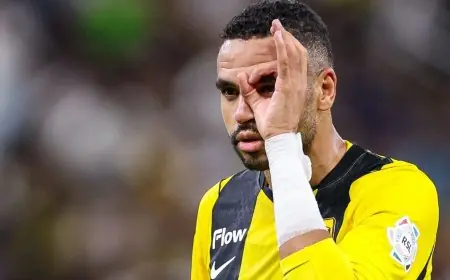 الاتحاد يفتتح الدوري السعودي بتعادل مثير مع الخلود بعد طرد وصفقة جديدة