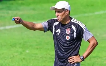 عموتة يطلب تقريرًا وافيًا عن إنبي استعدادًا لانطلاق مشوار الأهلي في الدوري