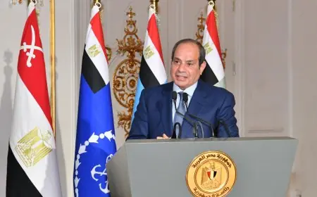 الرئيس السيسي يشدد على أهمية العلاقات الاستراتيجية بين مصر والولايات المتحدة الأمريكية