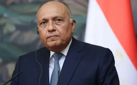 سامح شكري يعود إلى منزله بأمان بعد تعافيه من الوعكة العابرة وسط أسرته