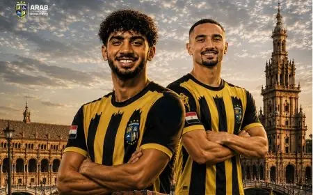 المقاولون العرب يمنح الثنائي الشاب فرصة لخوض تجربة معايشة في نادي بادالونا الإسباني