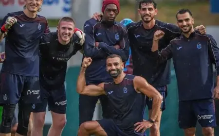 محمد صلاح يتألق في تدريبات طرابزون قبل المواجهة المنتظرة ضد فيرينكفاروش