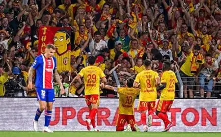 لانس يتغلب على باريس سان جيرمان ويتوج بكأس السوبر الفرنسي تحت إشراف زيدان