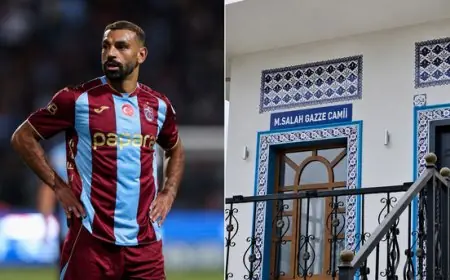 مدينة طرابزون التركية تحتفي بنجم الكرة محمد صلاح بإطلاق اسمه على مسجد جديد