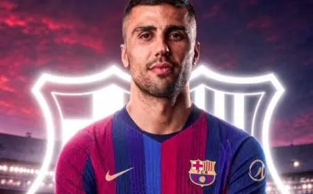 رودري يحدد رقم قميصه مع برشلونة