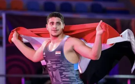 بطل المشروع القومي للموهبة بالقليوبية يحقق المركز السابع عالمياً في المصارعة اليابانية في باكو
