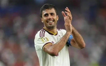 رودري يصل إلى برشلونة تمهيدًا لإتمام انتقاله: «الحلم يصبح حقيقة»