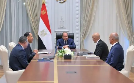 وزير التعليم يستعرض أمام الرئيس السيسي آخر تطورات تطبيق نظام شهادة البكالوريا المصرية