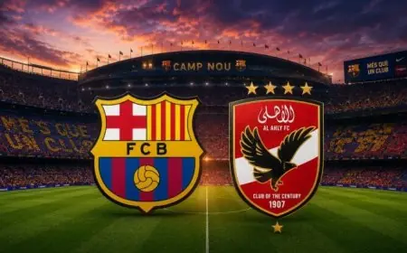 الأهلي وبرشلونة في مباراة تاريخية بكأس خوان جامبر.. التوقيت والقنوات الناقلة
