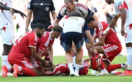 جمال موسيالا يكشف عن معاناته مع مشكلة الأعصاب ويطمئن جمهوره بعدم وجود خطر صحي