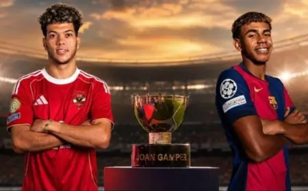 الأهلي ضد برشلونة في ليلة كروية لا تُنسى في كأس خوان جامبر التاريخية
