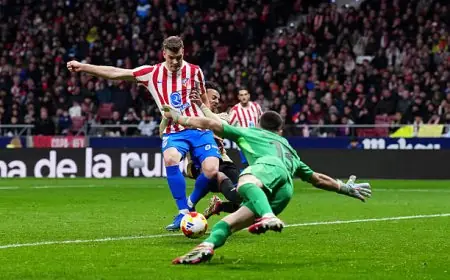 أتلتيكو مدريد يبدأ مشواره في الدوري الإسباني بلقاء مثير أمام مالاجا اليوم