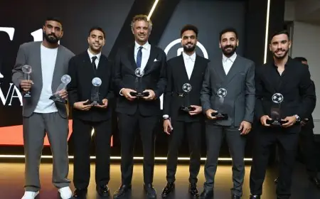 بيراميدز يتألق ويفوز بجوائز الأفضل من جمعية اللاعبين المحترفين
