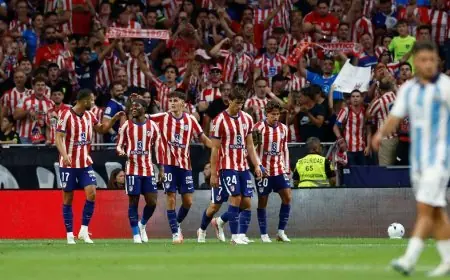 أتلتيكو مدريد يبدأ مشواره في الليغا بثنائية رائعة