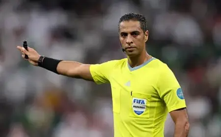 أمين عمر يقود تحكيم مباراة الزمالك والاتحاد السكندري في بداية مشوار الدوري