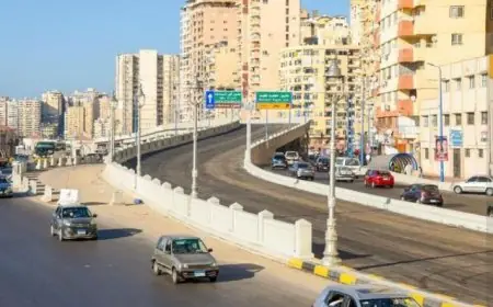 غلق جزئي متناوب لكوبري 6 أكتوبر بمحافظة الجيزة لتنفيذ صيانة الفواصل العرضية