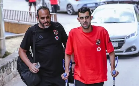 طبيب الأهلي يعلن موعد عملية بلعمري الجراحية في ميونيخ