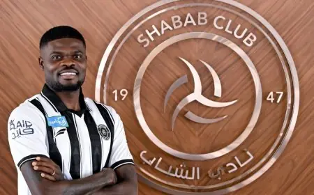 الشباب السعودي يتعاقد مع النجم الغاني توماس بارتي لعام واحد