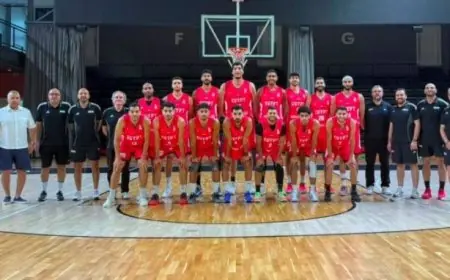 منتخب مصر لكرة السلة يتفوق على تونس في مباراة ودية خلال معسكر تركيا