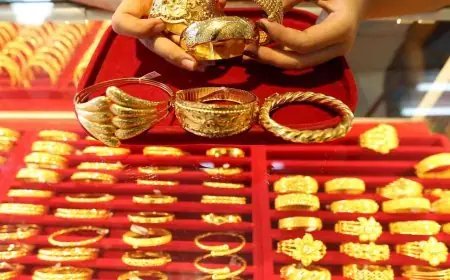 ارتفاع سعر الذهب اليوم في مصر عيار 21 يسجل زيادة بمقدار 100 جنيه