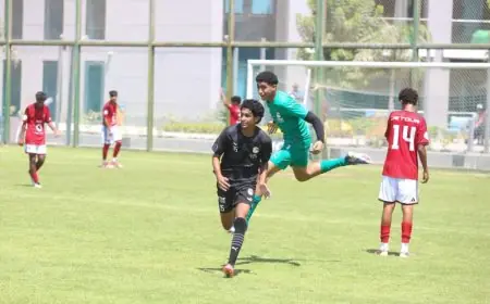 الأهلي يتفوق على منتخب مصر مواليد 2011 بثنائية في مباراة ودية مع صور حصرية