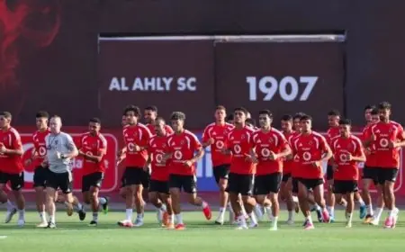 الأهلي يعود لتدريباته استعدادًا لمواجهة إنبي في الدوري الممتاز