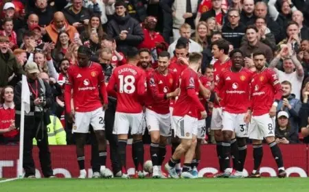 مباراة مانشستر يونايتد ضد هال سيتي في الدوري الإنجليزي