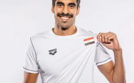 المصري عبد الرحمن سامح يتألق ويفوز بذهبية 50 متر فراشة في بطولة البحر المتوسط 2026