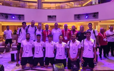 وزير الرياضة يجتمع مع البعثة المصرية في دورة ألعاب البحر المتوسط في تارانتو