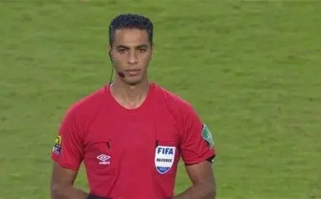 لجنة الحكام تثني على أمين عمر بعد قيادته لمباراة الزمالك والاتحاد