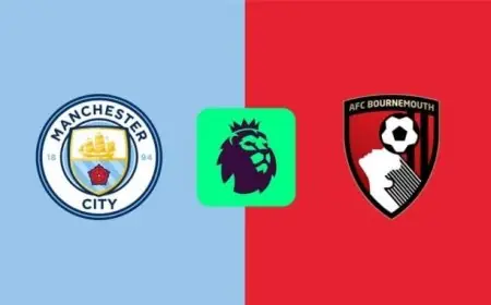 موعد مباراة مانشستر سيتي وبورنموث اليوم في الدوري الإنجليزي والقنوات الناقلة