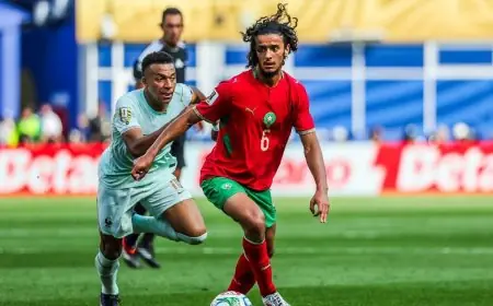 أيوب بوعدي يصل مانشستر استعداداً لإبرام صفقة الـ100 مليون يورو