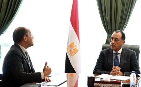 مدبولي يشرف على تحسين الخدمات الضريبية وتفعيل التحول الرقمي في وزارة المالية