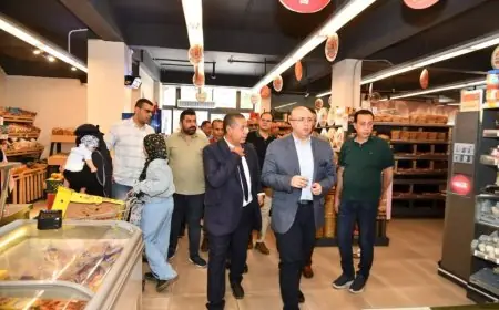 محافظ الفيوم يزور منافذ السلع ومخابز العيش البلدي بأبشواي لتعزيز جودة الخدمات المحلية