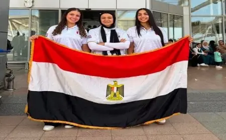 فريق الانزلاق للهواة يغادر إلى إيطاليا للمشاركة في دورة ألعاب البحر المتوسط