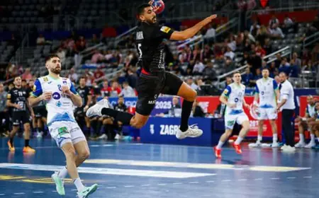 منتخب مصر لكرة اليد يكتسح كوسوفو بنتيجة 42-21 ويواصل سلسلة انتصاراته في بطولة البحر المتوسط