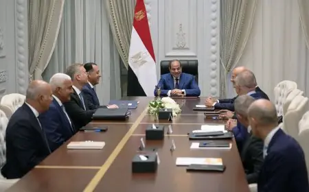 الرئيس السيسي يلتقي بمدير إيني التنفيذي لبحث التعاون المصري الإيطالي