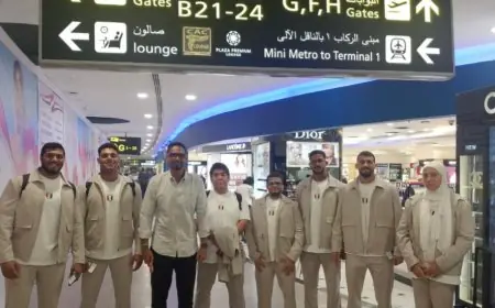 انطلاق بعثة الجودو إلى إيطاليا للمشاركة في ألعاب البحر المتوسط