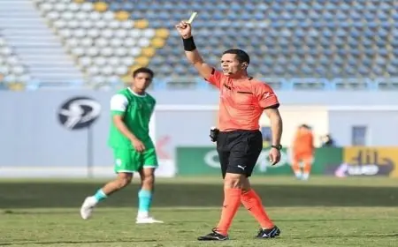 عصام عبد الفتاح يوضح موقف محمود وفا من تحكيم مباريات الأهلي