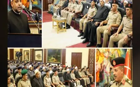 احتفالات القوات المسلحة بذكرى المولد النبوي الشريف لعام 1448 هـ