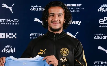أيوب بوعدي اللاعب الذكي كرويًا ينضم إلى مانشستر سيتي بعقد حتى عام 2031